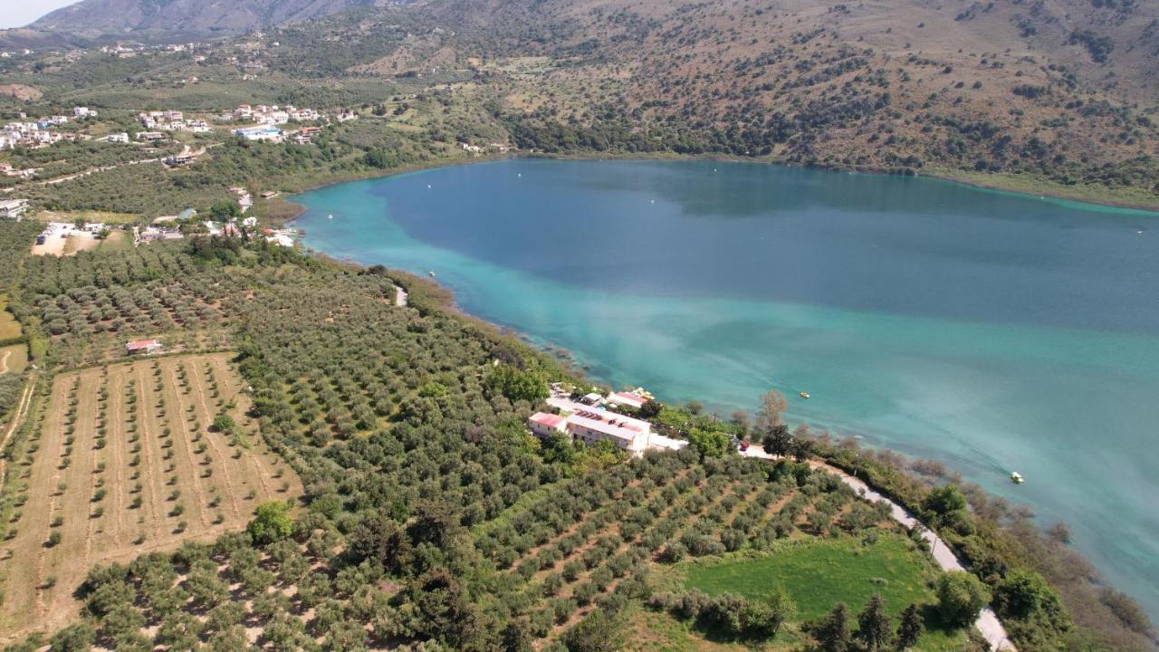 Korissia With Lake View Kournás Exterior foto